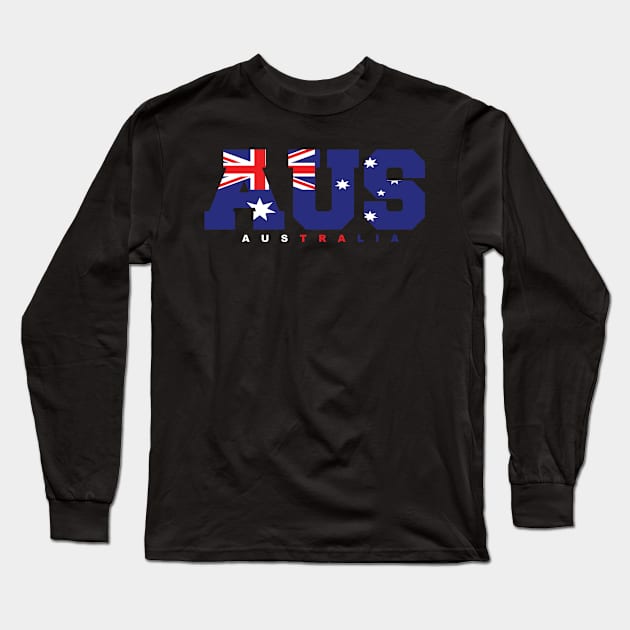 Australia Long Sleeve T-Shirt by BAOM_OMBA